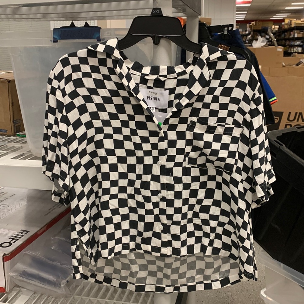 Pistola checkered shirt size small